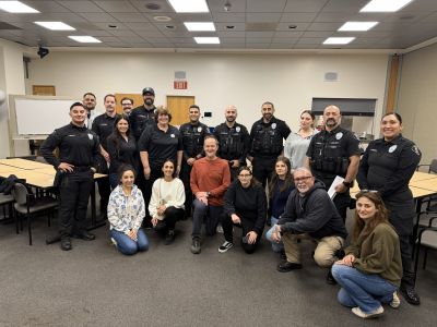Volunteers, City staff and Glendale Police Officers who participated in the evening portion of the 2026 Glendale Homeless Count.